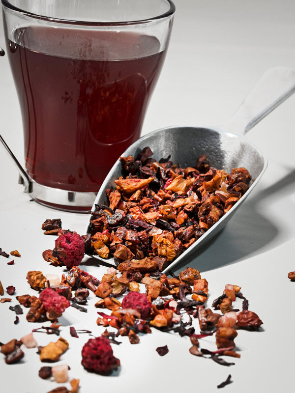 Früchtetee Birne-Himbeere