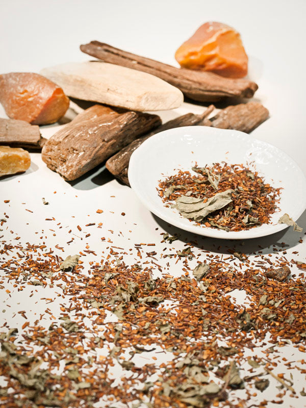 Rooibostee Pfirsich-Minze - Hausmischung